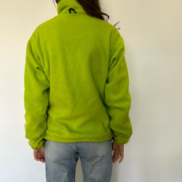 Columbia TITANIUM OMNI TECH Women Jacket Coat Lime Green Shell Ski Snowboard Y2K - Picture 16 of 17